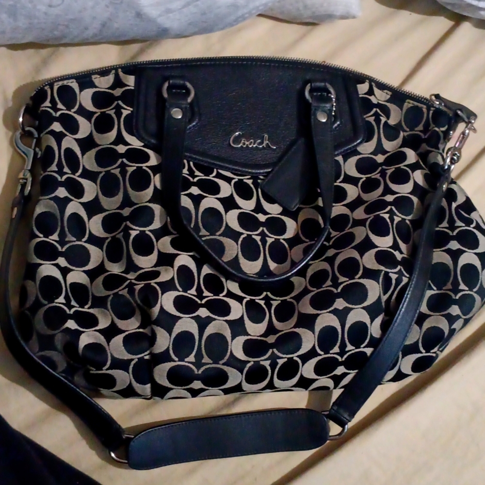 Coach Ashley North South Tote Bag